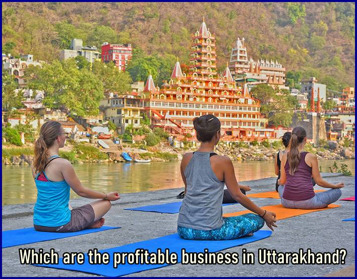 Which are the profitable business in Uttarakhand?