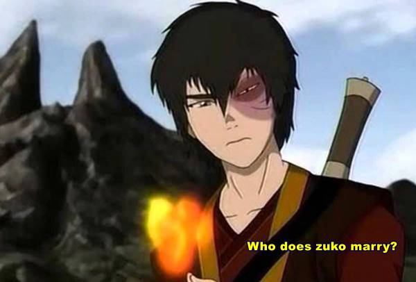 Who does zuko marry?