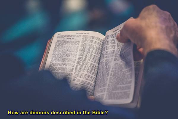 How are demons described in the Bible?